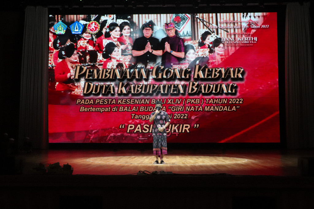Pembinaan Gong Kebyar Duta Kabupaten Badung Tahun 2022